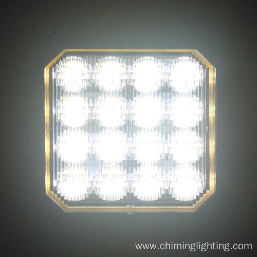 square car roof light work light